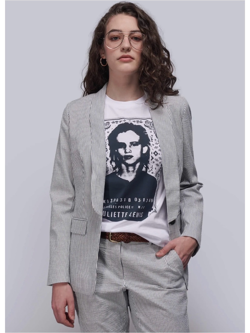 Women’s Pendleton Seersucker Blazer and Trouser Set- Sz 4